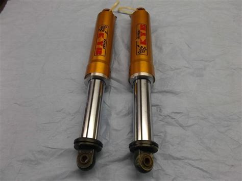 They are great for vintage bikes or baggers where the chrome will either tarnish the bikes classic looks or be hidden by the bag anyway. . Rear shocks for vintage mx bikes